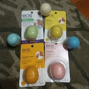 Eos lip balm lot of 7
